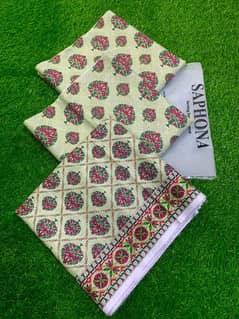 3pc unstitched cotton