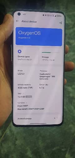 OnePlus 9 pro
snapdragon888