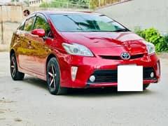 Toyota Prius 2014 Reg 2017 Red Colour S Led Fully Orignal