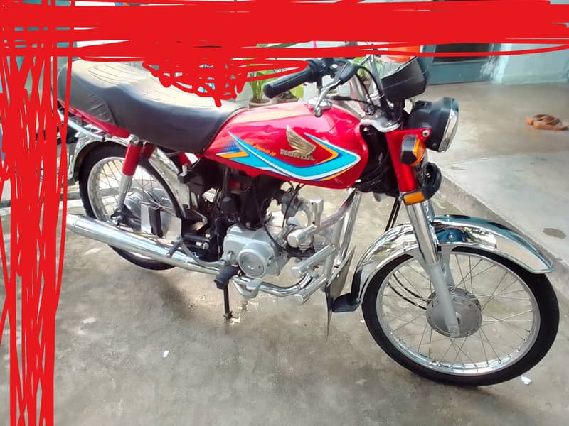 Honda CD 70 2019 for sale 2