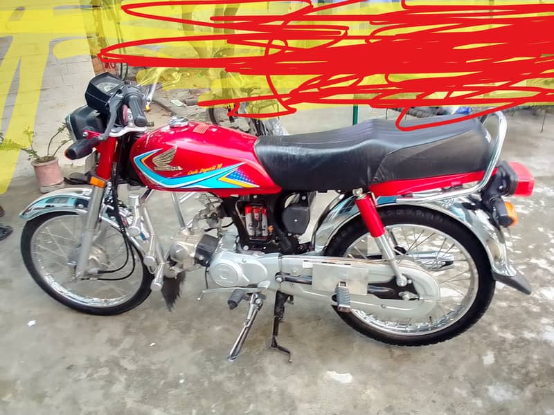 Honda CD 70 2019 for sale 3