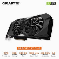 Gigabyte GeForce RTX 2060 super OC Addition 8gb GDDR6 with box