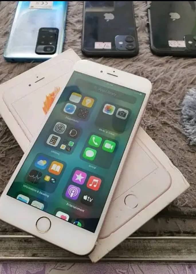 iPhone 6 plus ram 128 GB PTA approved my WhatsApp number 0339701486 2