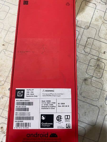 one plus phone model 8t 4