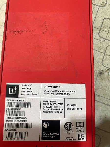 one plus phone model 8t 8