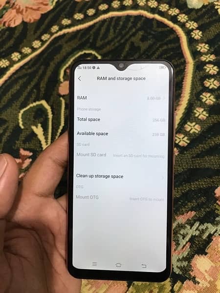 vivo y17 8/256 condition 10/10 7