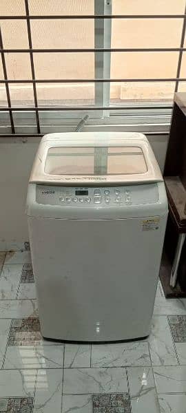 samsung automatic washer and dryer machine less used 0