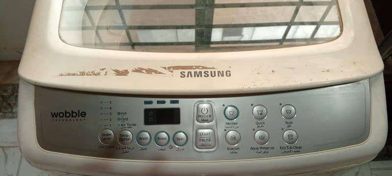 samsung automatic washer and dryer machine less used 1