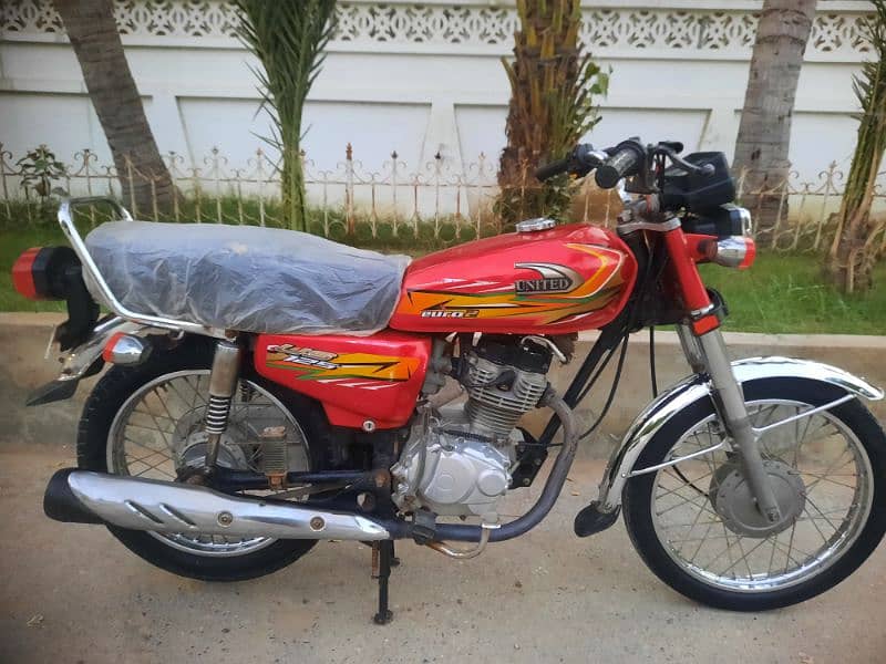 UNITED 125cc Model 2022 Karachi Number. 2