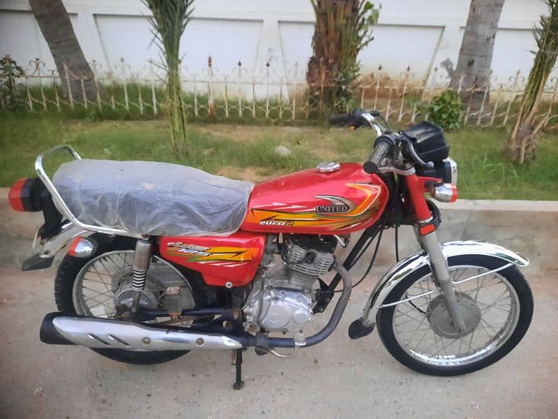 UNITED 125cc Model 2022 Karachi Number. 3