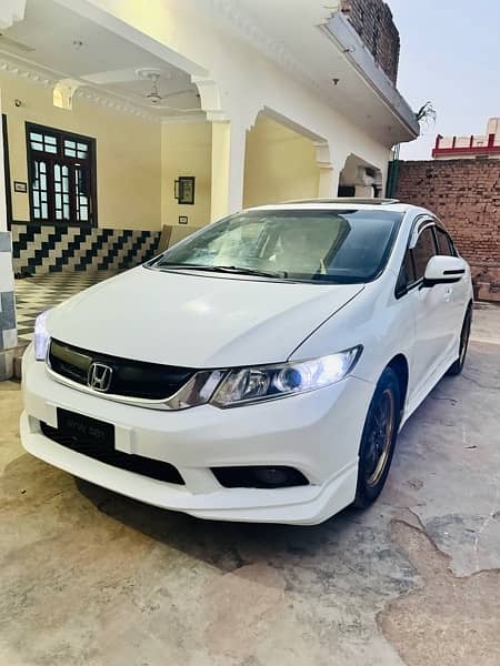 Honda Civic VTi Oriel Prosmatec 2013 sindh registered documents on hnd 3