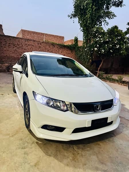 Honda Civic VTi Oriel Prosmatec 2013 sindh registered documents on hnd 4