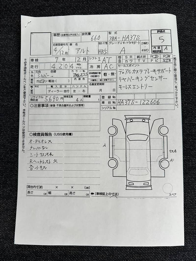 Suzuki Alto 2022 Japanese 3