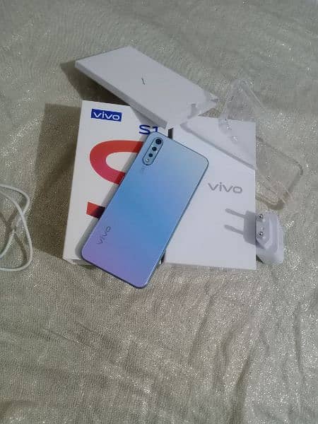 Vivo S1 128Gb+6Gb_ Box+ Vivo 18 Watt fast Charger 18,500 final ha 2