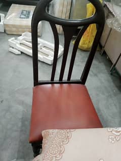 Dinning table with 6 poshish chairs