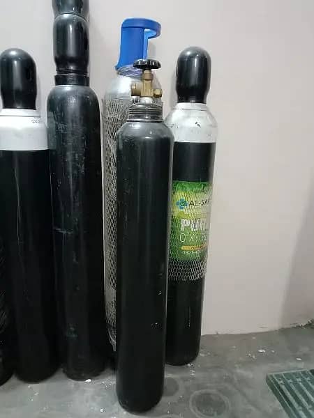 Oxygen cylinders for medicated use 1