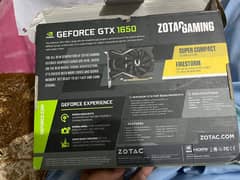 NVIDIA GeForce GTX 1650 GPU