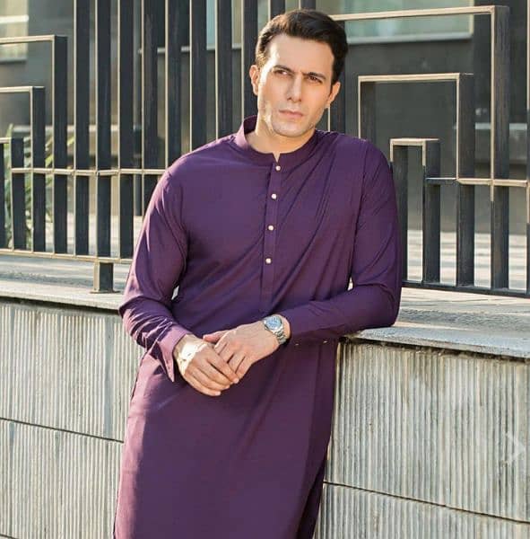 Men's Shalwar kameez with Free home Dilverly 1