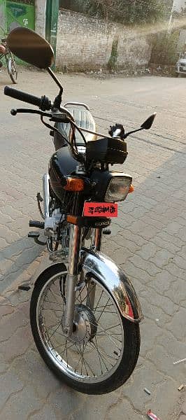 HONDA CD 70 18 MODEL Lush Condition Urgent For Sale