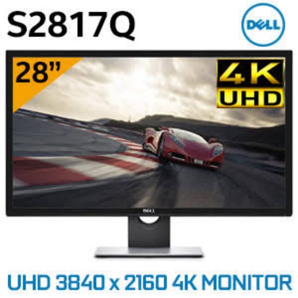 Dell 28" 4K UHD 3840x2160p HDMI 2.0 LED Monitor 4