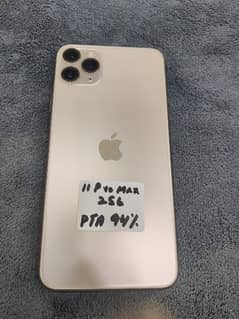 IPHONE/ 11 PRO MAX/256GB/PTA APPROVED