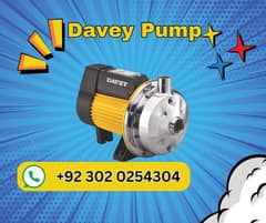 Davey water pump