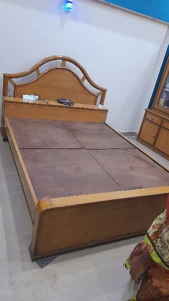 wooden bed set 4