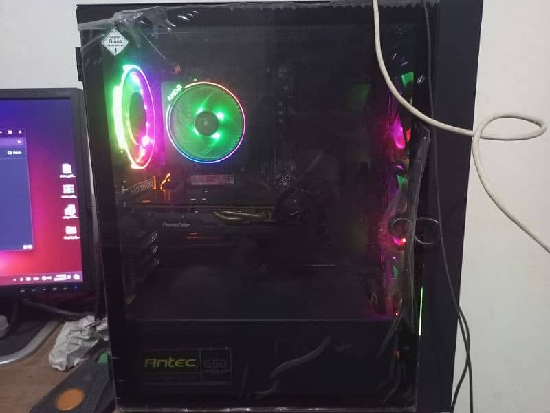 Gamin pc Ryzen 5 3600 with Amd rx 6700xt 12gb 0