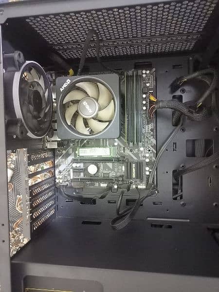 Gamin pc Ryzen 5 3600 with Amd rx 6700xt 12gb 4