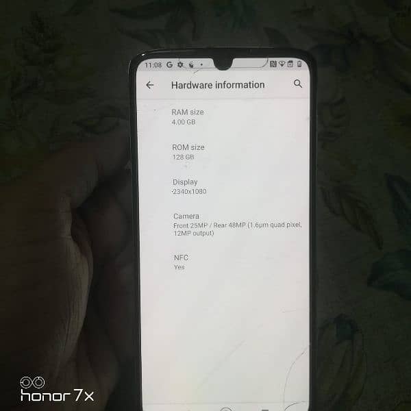 Moto z4 4GB Ram 128GB Rom Dual Sim pTa approved 0313-2606185. 5