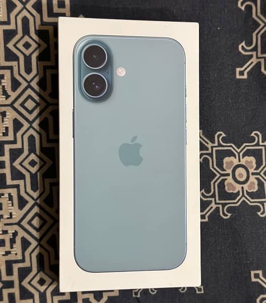 iPhone 16 Teal 128 GB Non Ative 0