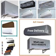 Ac Cover l 2 PCs In-Outdoor l Free Delivery l Parachute l 0323-4536375