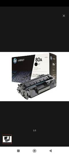 Hp laserjet 80A toner 0