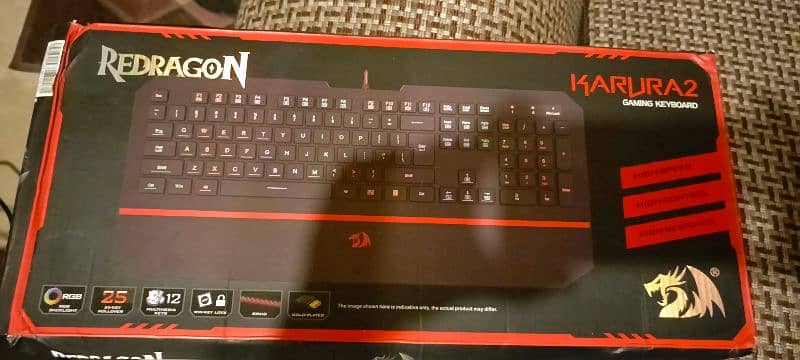 Gaming Keyboard RGB REDRAGON 2