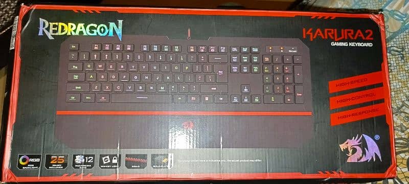 Gaming Keyboard RGB REDRAGON 3