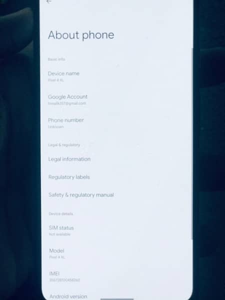 Google pixel 4xl non pta watter pack 1