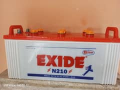 Exide battery N210 (155 Ah)