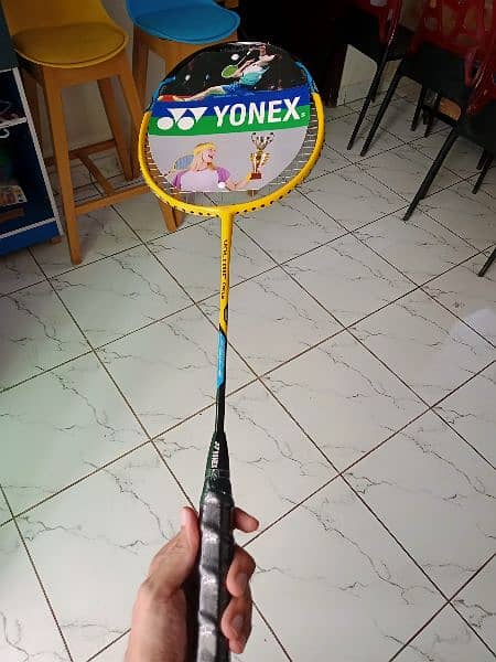 Yonex Voltric Force Badminton Rackets with Two Covers in New Condition 4