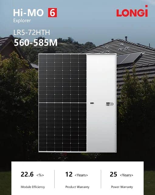 solar panel longi / solar system /Longi 4