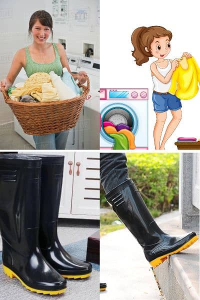 Women's Washing Safety long Shoes available
