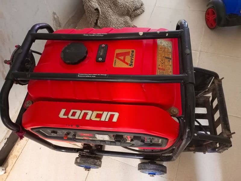 Loncin 2.5KVA Generator in Excellent Condition 2