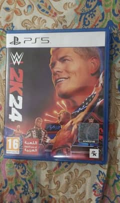 WWE 2k 24 ps5