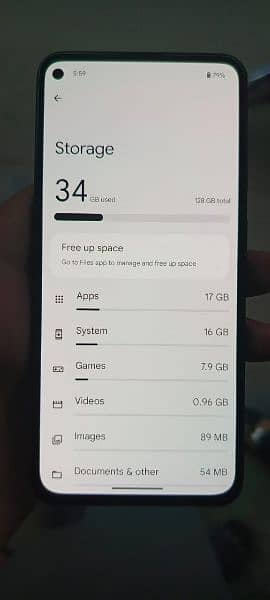 Google pixel 5a 5g 10