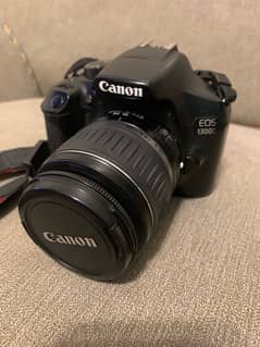 Canon Eos-1300D with kit lens (18-55mm)