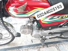 Honda CD 70te 2023 model open letter for sale 0324,40,25,193 0