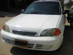 SUZUKI CULTUS VXR MODEL 2004 WHITE BEHTREEN CONDITION CALL 03401394443