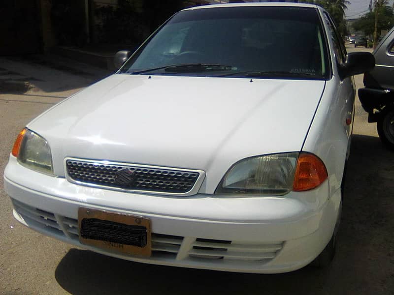 SUZUKI CULTUS VXR MODEL 2004 WHITE BEHTREEN CONDITION CALL 03401394443 0