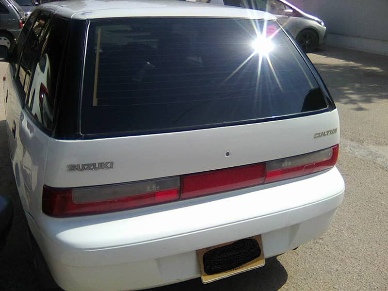 SUZUKI CULTUS VXR MODEL 2004 WHITE BEHTREEN CONDITION CALL 03401394443 11