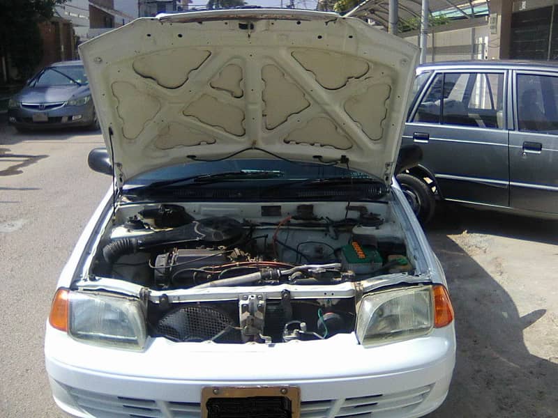 SUZUKI CULTUS VXR MODEL 2004 WHITE BEHTREEN CONDITION CALL 03401394443 14