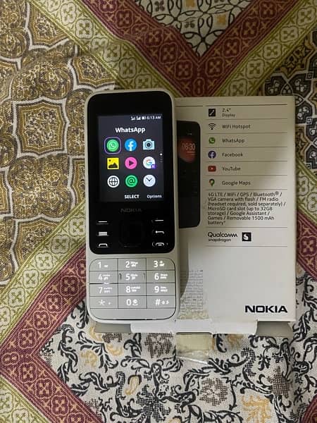 Nokia 6300 4g with wifi and hotspot 1